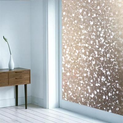 Imagem de Adesivo Eletrostatico UV Sem Cola Vidro 200x60cm Craquelado