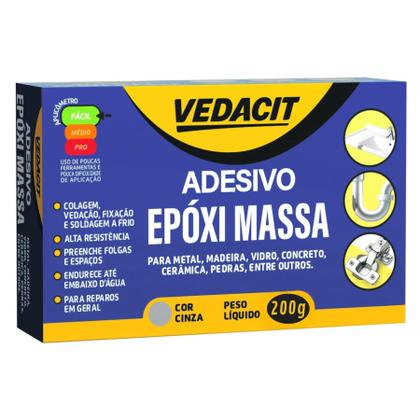 Imagem de Adesivo Epoxi Massa 200g Vedacit