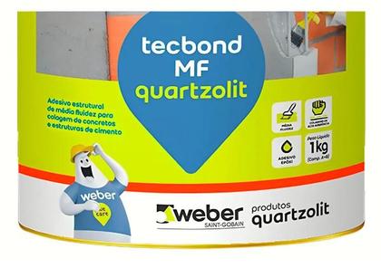 Imagem de Adesivo Estrutural Tecbonde 1kg Quartzolit Ef