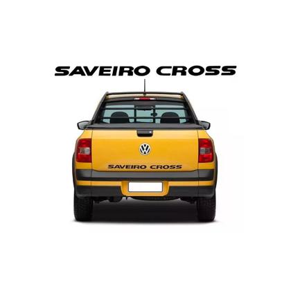 Imagem de Adesivo Faixa Traseiro Saveiro Cross G5 G6 - MD 2 Grafite