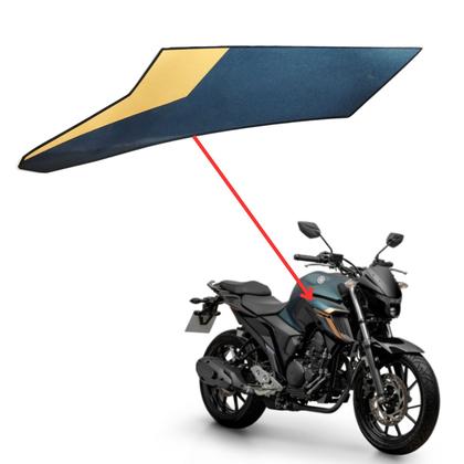 Imagem de Adesivo Gráfico Aba Ar Aleta Direito Verde Fosco Yamaha Fazer Fz25 2024
