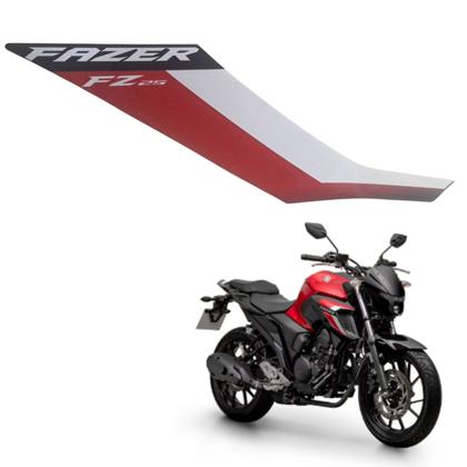 Adesivo Gráfico Fazer Fz25 Vermelho Aba Tanque Direito 2024 - Yamaha Imagem de Adesivo Gráfico Fazer Fz25 Vermelho Aba Tanque Direito 2024
