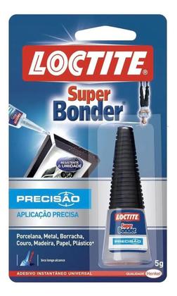 Imagem de  Adesivo Instantâneo Loctite Super Bonder Precisão 5G - 2 Unidades