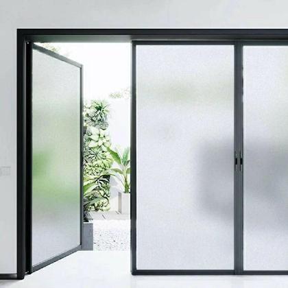 Imagem de Adesivo jateado para vidro pelicula fosca box banheiro janela porta 2m vinil decorativo autocolante