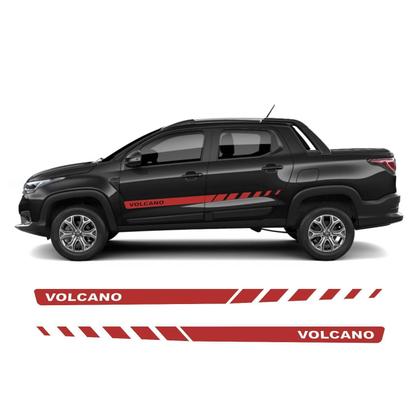 Imagem de Adesivo Lateral Strada Volcano Fri4 Faixa Colante Tuning