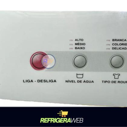 Imagem de Adesivo Lavadora Compatível Com Brast Advantech Wash 7/8k F