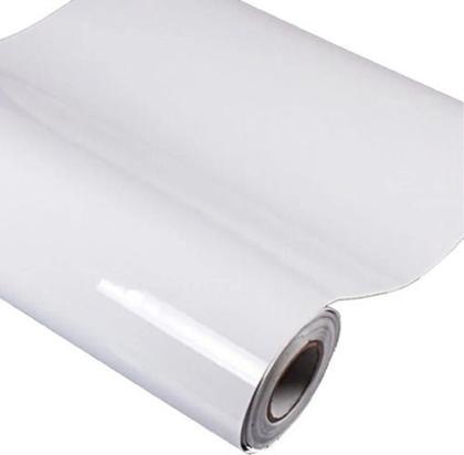 Imagem de Adesivo Leitoso Branco Para Mesas Com Vidro Efeito Laca