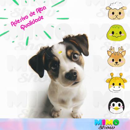 Imagem de Adesivo Mini Pet Cartelas Cão e Gato Pet Shop Variações V1