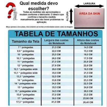 Imagem de Adesivo Notebook 17" Cosmos 1/Tecl/Mouse Preto