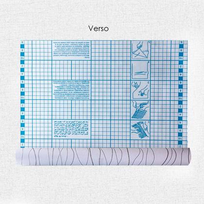 Imagem de Adesivo Papel De Parede Decorativo Linhas Onduladas Sala Quarto