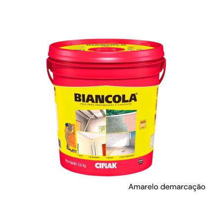 Imagem de Adesivo para  argamassa biancola ciplak branco 18kg sika