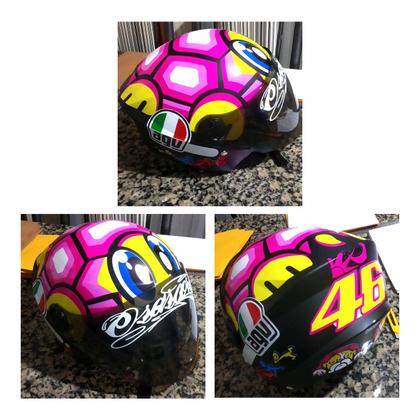 Imagem de Adesivo Para Capacetes Tartaruga Vr - Resicap03