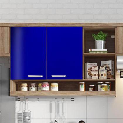 Imagem de Adesivo para móveis Brilhante Azul Marinho 1,00m