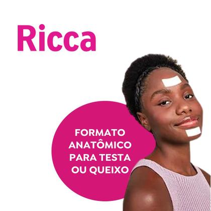 Imagem de Adesivo para Remoção de Cravos Testa Queixo Acne Defense Ricca com 3un