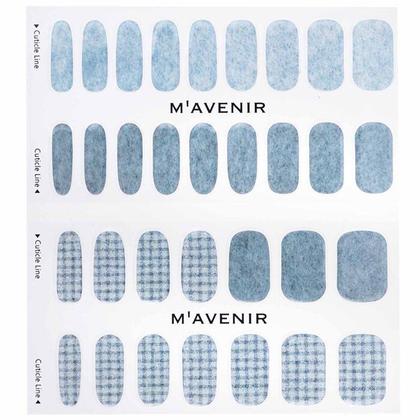 Imagem de Adesivo para unhas Mavenir Daily Knit Blue com qualidade de salão