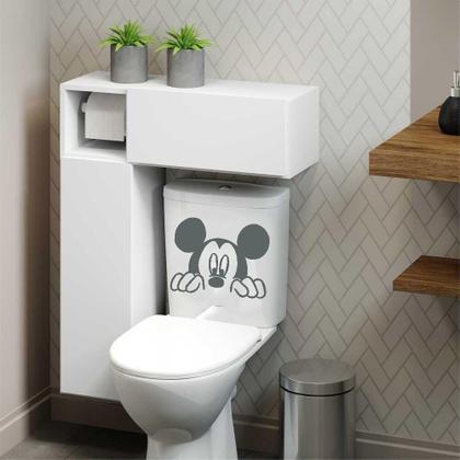 Imagem de Adesivo para Vaso Sanitário Mickey Decoração Casa Adesivo de Parede Adesivo de Porta 