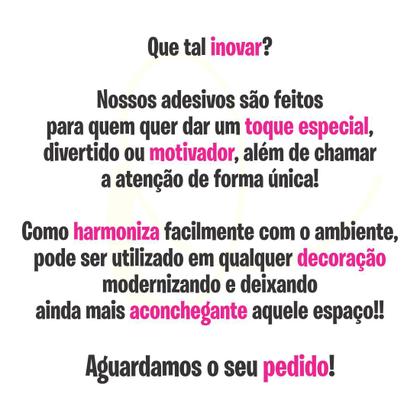 Imagem de Adesivo Parede Decorativo Nunca Foi Sorte, Sempre Foi Deus 120x50cm