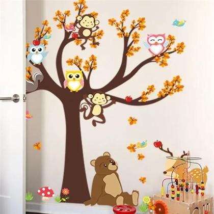 Imagem de Adesivo Parede quarto infantil Floresta Encantada
