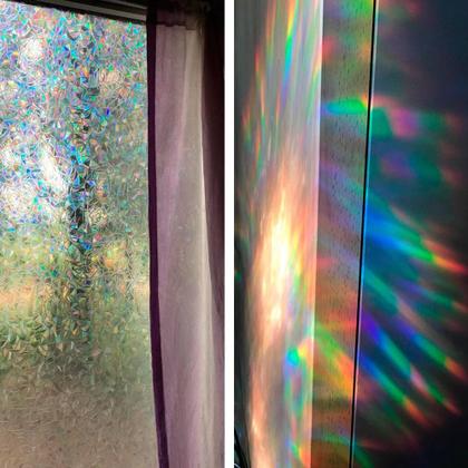 Imagem de Adesivo Pelicula Mosaico Mandala 3D Para Vidro Janela Box