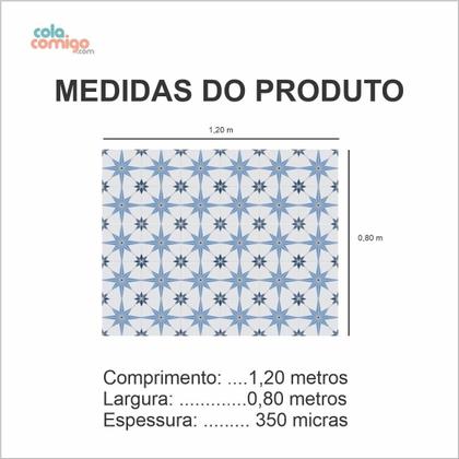Imagem de Adesivo Piso Box Antiderrapante Lavável Minima1,20X0,80