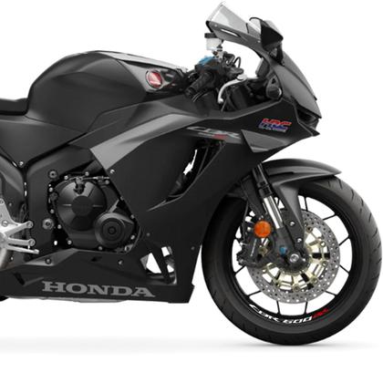 Imagem de Adesivo Premium De Roda Interno CBR 600 RR - Branco Vermelho