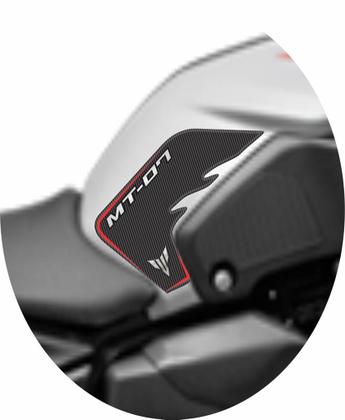 Imagem de Adesivo Protetor Lateral Tanque Yamaha MT 07 Kit 07