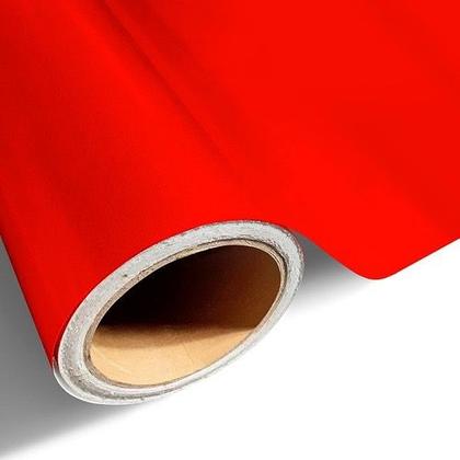 Imagem de Adesivo Refletivo Vermelho Sinalização Placas Rolo 5m x 62cm