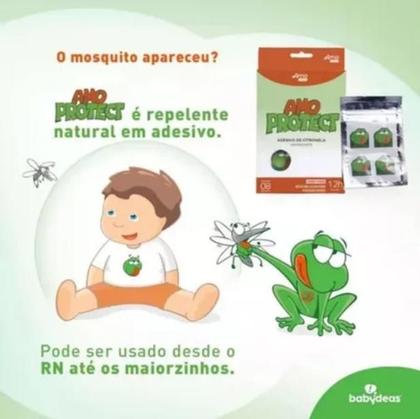 Imagem de Adesivo Repelente Amo Protect Citronela 28und