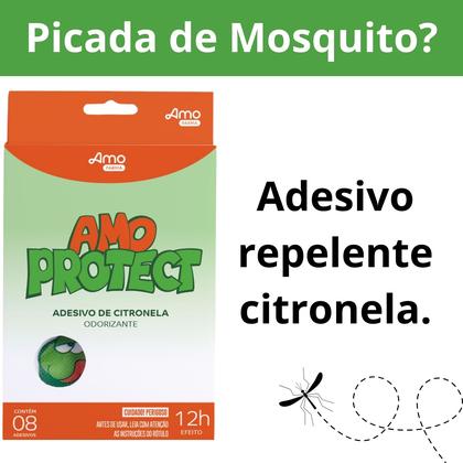 Imagem de Adesivo Repelente Natural Citronela Amo Protect