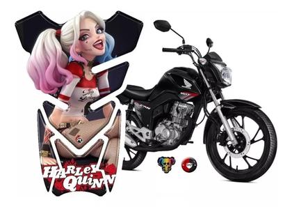 Imagem de Adesivo Resinado Protetor Tanque Harley Cg160 Titan E Cb250