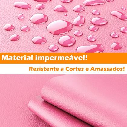 Imagem de Adesivo Revestimento em material sintético Rosa 50x137cm