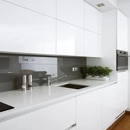 Imagem de Adesivo Vinil Lavável Tipo Contact Branco Envelopamento Autocolante P/ Decoração De Móveis Paredes