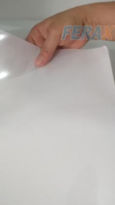 Imagem de Adesivo Vinil Transparente 100%, Jato Tinta A4 - 50 Folhas