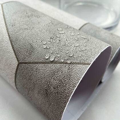 Imagem de Adesivo Vinilico Lavavel para Piso Texturizado Hexágono Cinza