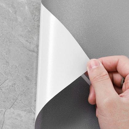 Imagem de Adesivo Vinilico Lavavel para Piso Texturizado Quadrado Cinza