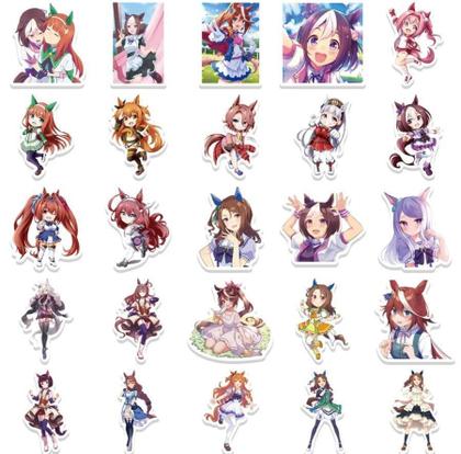 Imagem de Adesivos A Prova Dágua Caderno Celular Pretty Derby