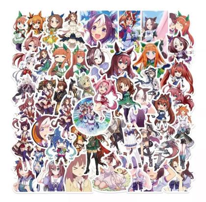 Imagem de Adesivos A Prova Dágua Caderno Celular Pretty Derby