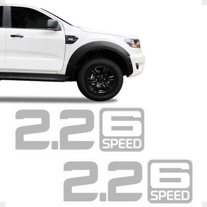 Imagem de Adesivos Compatíveis Com Ranger 2.2 6 Speed Emblema Lateral