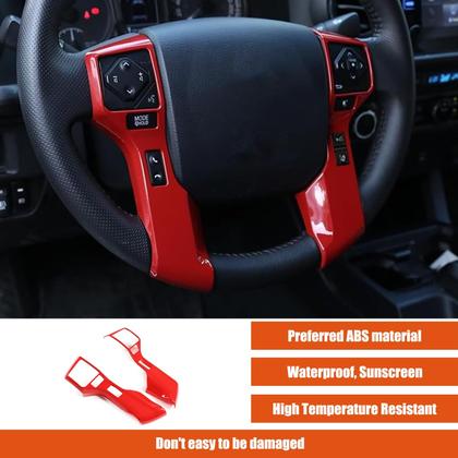 Imagem de Adesivos de acabamento de capa de moldagem de volante para Tacoma