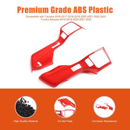 Imagem de Adesivos de acabamento de capa de moldagem de volante para Tacoma