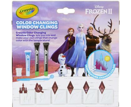 Imagem de Adesivos de Janela Coloridos Frozen 2 - Crayola - 8+ Anos