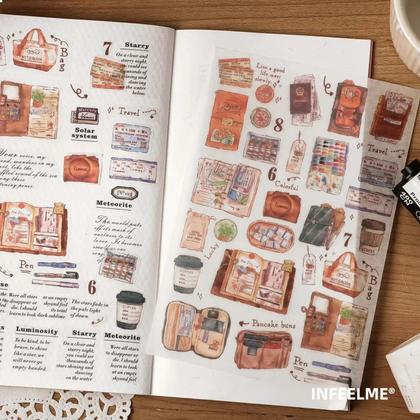 Imagem de Adesivos Fofos Para Scrapbooking, Diário, Álbum, Planejador, Artesanato, Colagem E Suprimentos Para