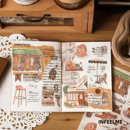 Imagem de Adesivos Fofos Para Scrapbooking, Diário, Álbum, Planejador, Artesanato, Colagem E Suprimentos Para