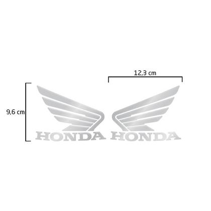 Imagem de Adesivos Moto Honda Cb 300r Asas Emblemas Tanque Resinados