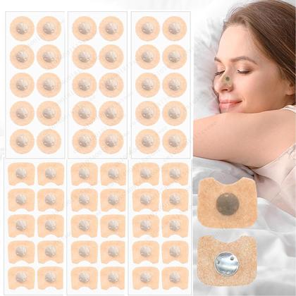 Imagem de Adesivos Nasais Para Respiração, Tiras De Refil Para Inalação De Oxigênio, 30, 60, 90 Unidades,