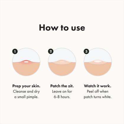 Imagem de Adesivos para acne para espinhas Hero Cosmetics Mighty Patch Mini (30 quilates)