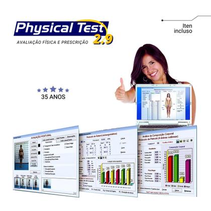 Imagem de Adipometro Clinico Prime Med Neo Rosa Com Software Web
