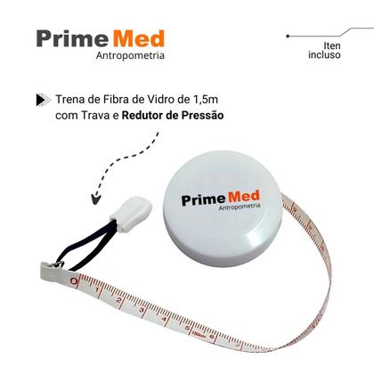 Imagem de Adipometro Clinico Prime Med Neo Rosa Com Software Web