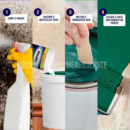 Imagem de Aditivo Antimofo Macplus 50Ml Para Tinta 3,6L Chega De Mofo