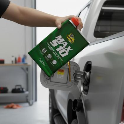 Imagem de Aditivo Diesel S10 Bardahl Max S10 500ml Limpeza de Bicos Injetores Sistema de Injeção Economia de Combustível Proteção do Motor